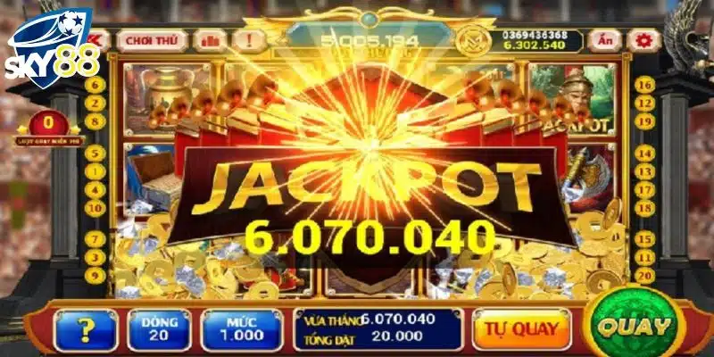Nổ Hũ Mega Jackpot - Trúng Thưởng Lớn Jackpot Từ Sky88 3 Điểm nổi bật của nổ hũ mega jackpot